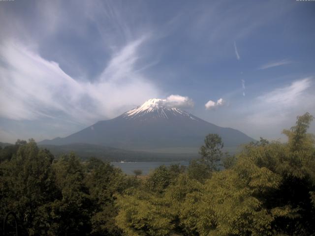 山中湖からの富士山