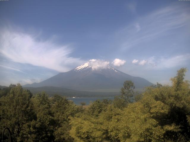 山中湖からの富士山