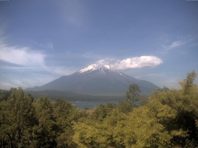 山中湖からの富士山