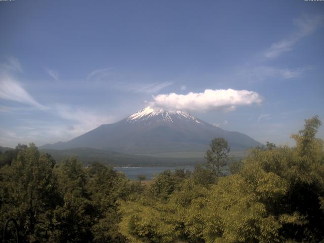 山中湖からの富士山
