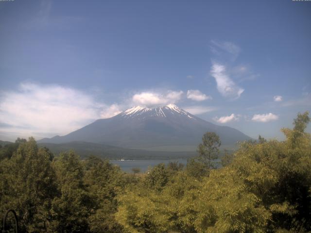 山中湖からの富士山
