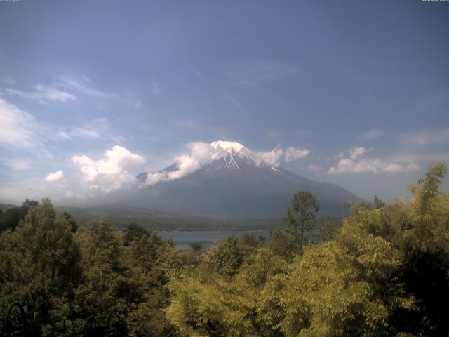 山中湖からの富士山