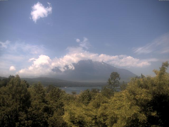 山中湖からの富士山