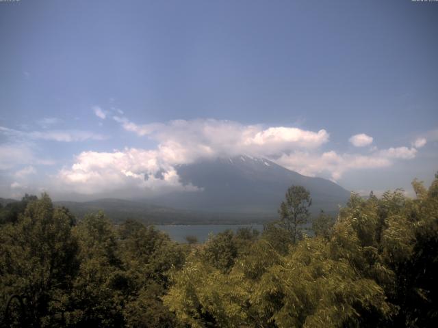 山中湖からの富士山