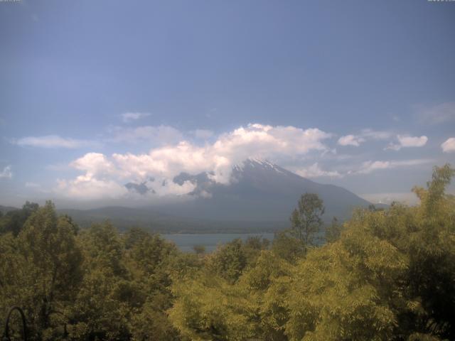 山中湖からの富士山