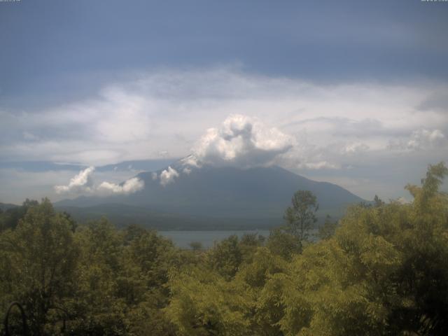 山中湖からの富士山