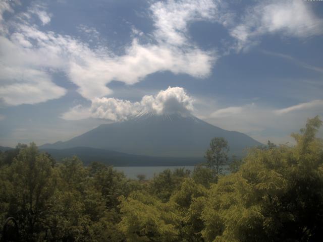 山中湖からの富士山