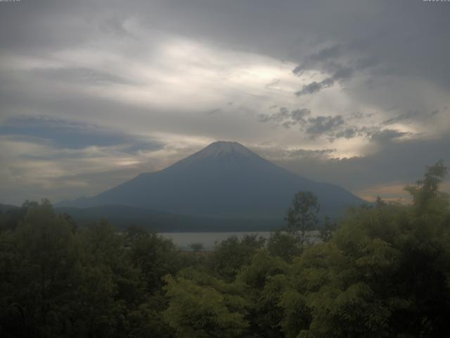 山中湖からの富士山