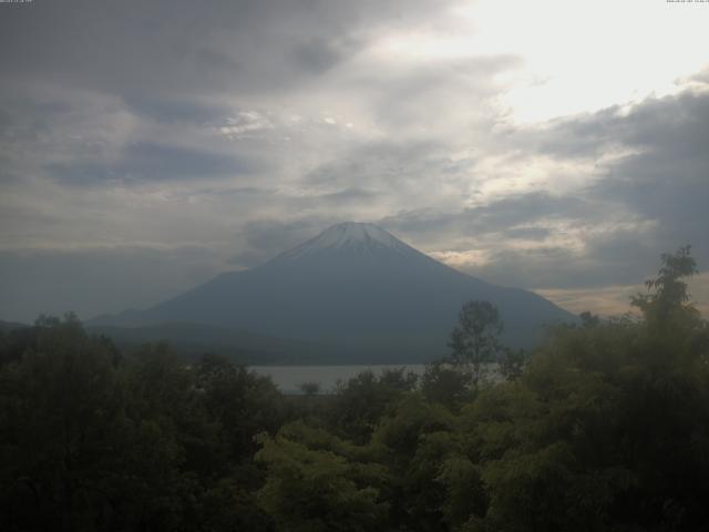 山中湖からの富士山