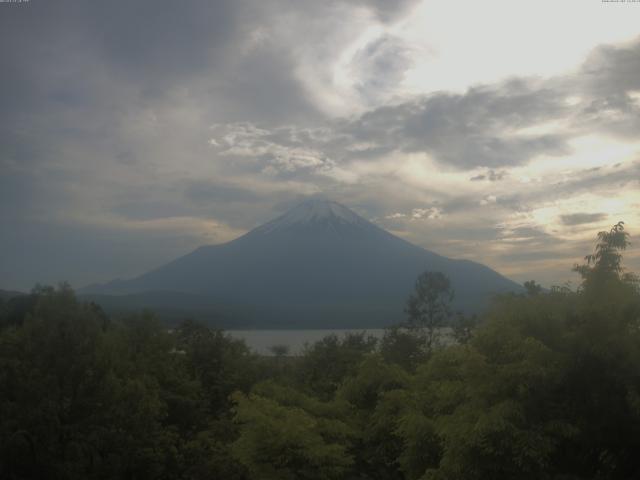 山中湖からの富士山