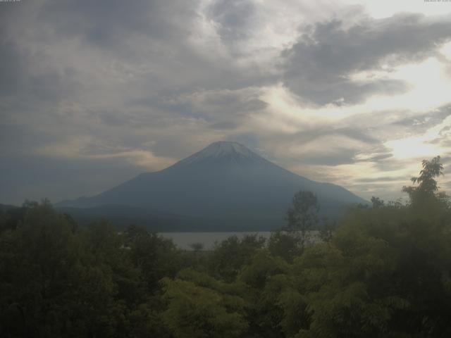 山中湖からの富士山