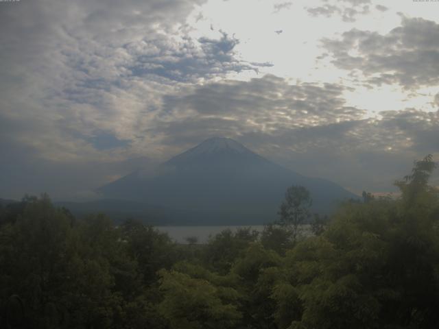 山中湖からの富士山