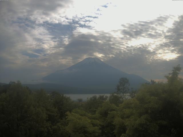 山中湖からの富士山