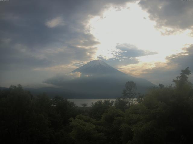 山中湖からの富士山