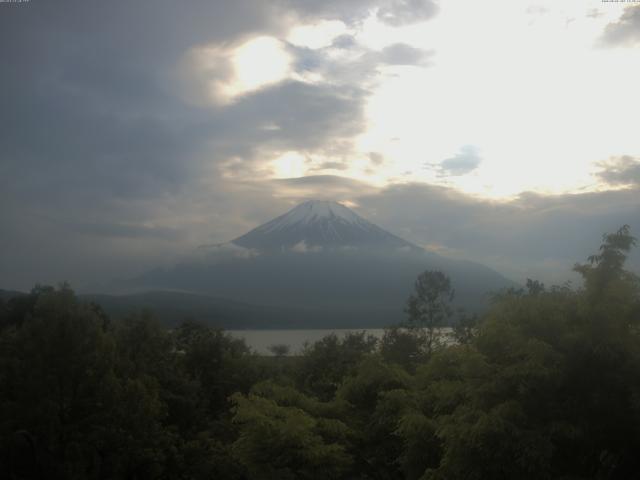 山中湖からの富士山