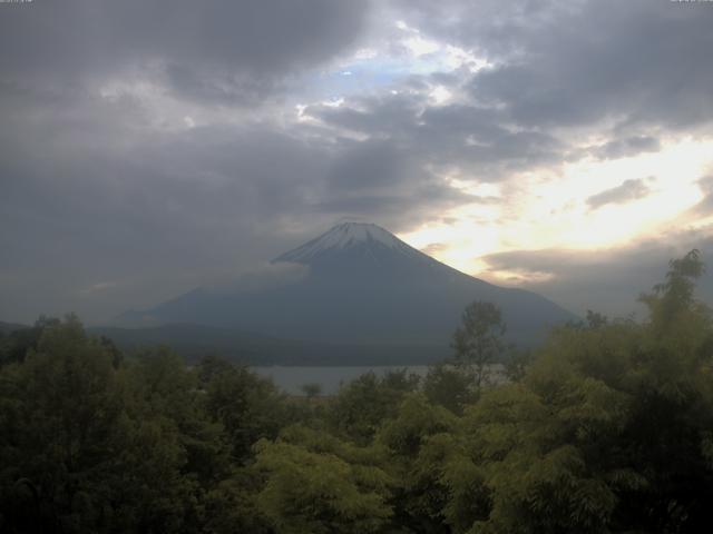 山中湖からの富士山