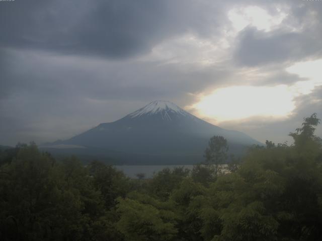 山中湖からの富士山