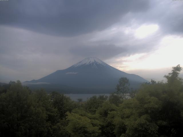 山中湖からの富士山