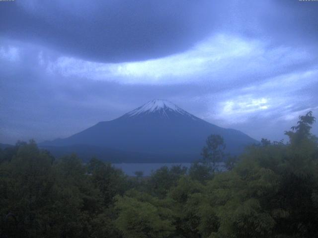 山中湖からの富士山