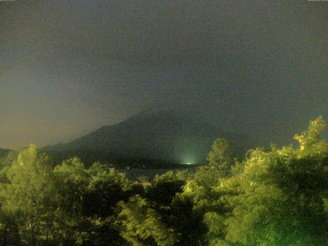 山中湖からの富士山
