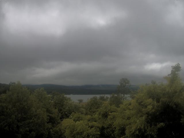 山中湖からの富士山