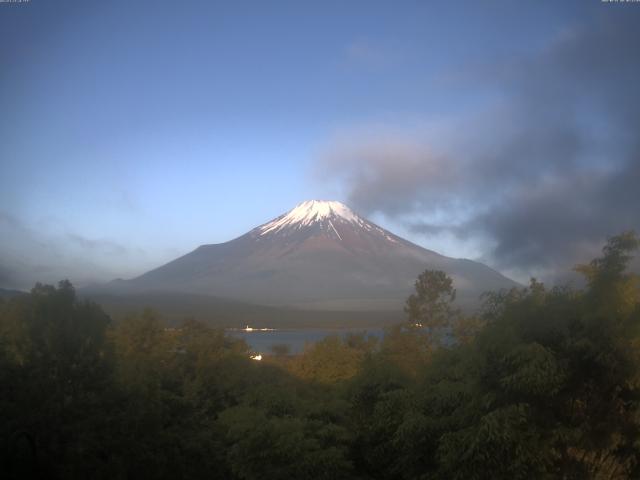 山中湖からの富士山