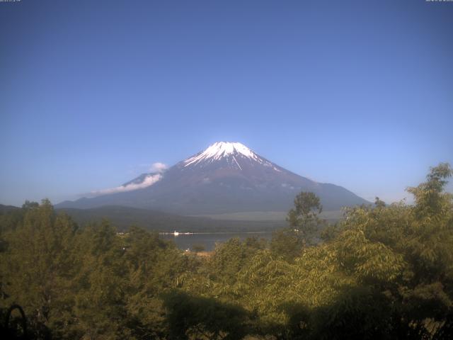 山中湖からの富士山