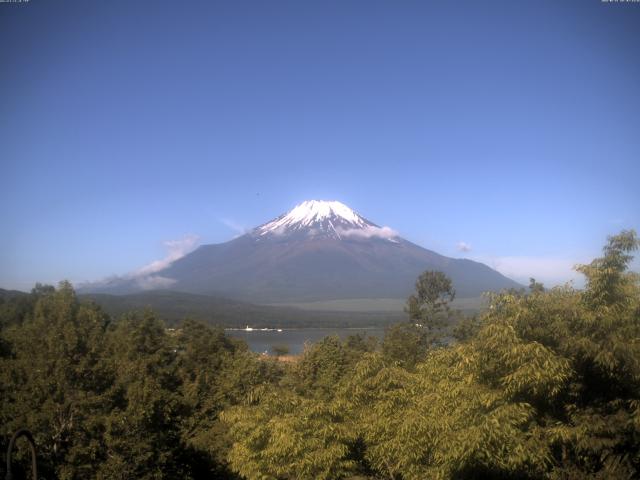 山中湖からの富士山