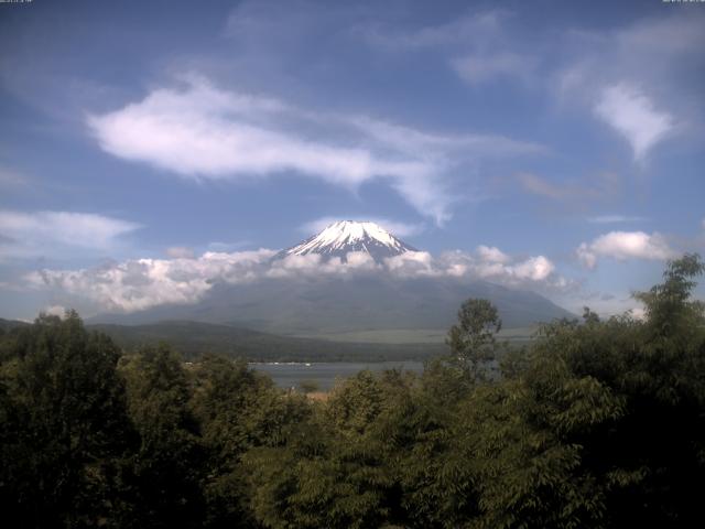 山中湖からの富士山