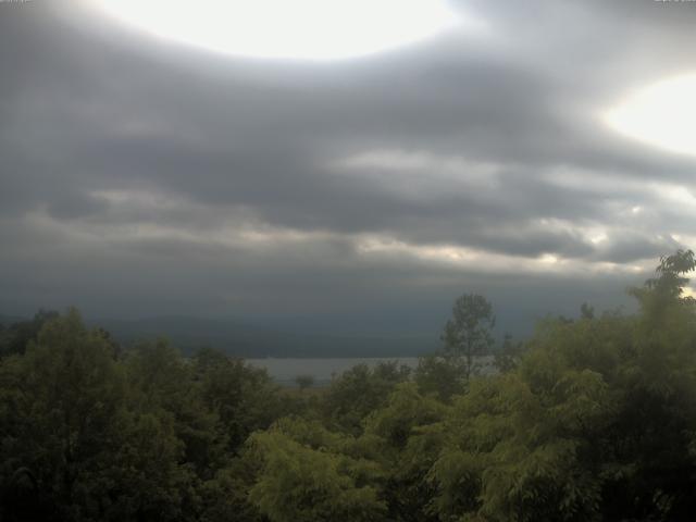 山中湖からの富士山