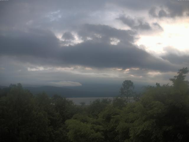 山中湖からの富士山