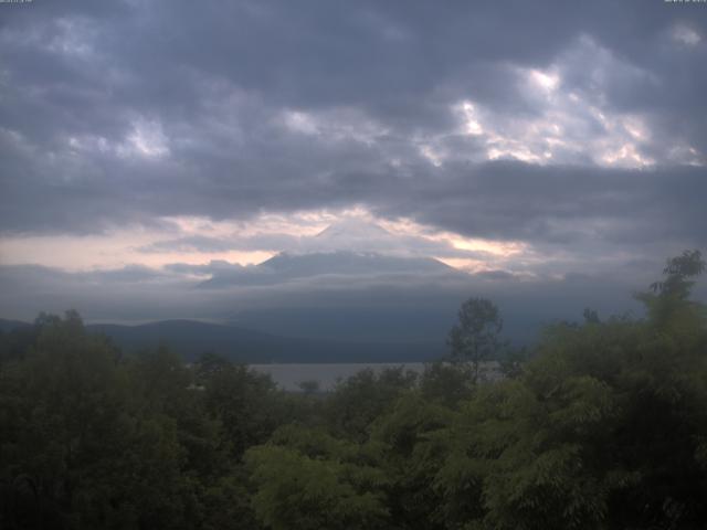 山中湖からの富士山