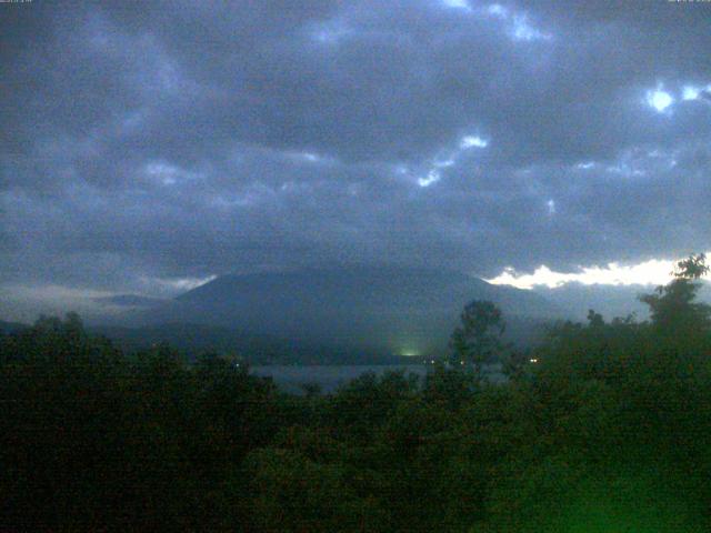 山中湖からの富士山