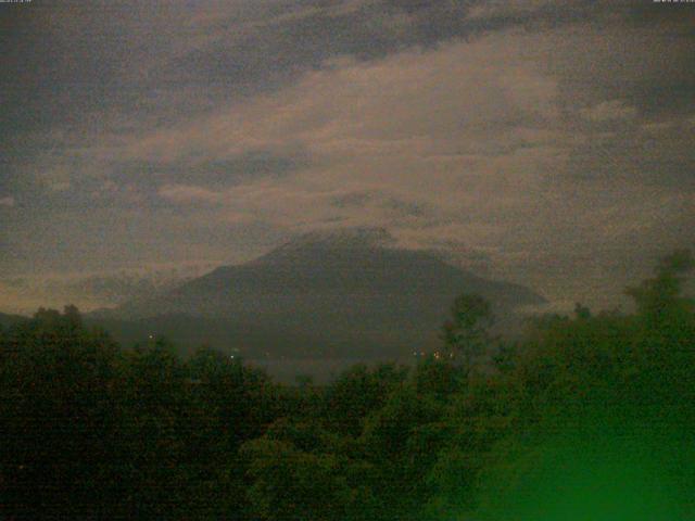 山中湖からの富士山