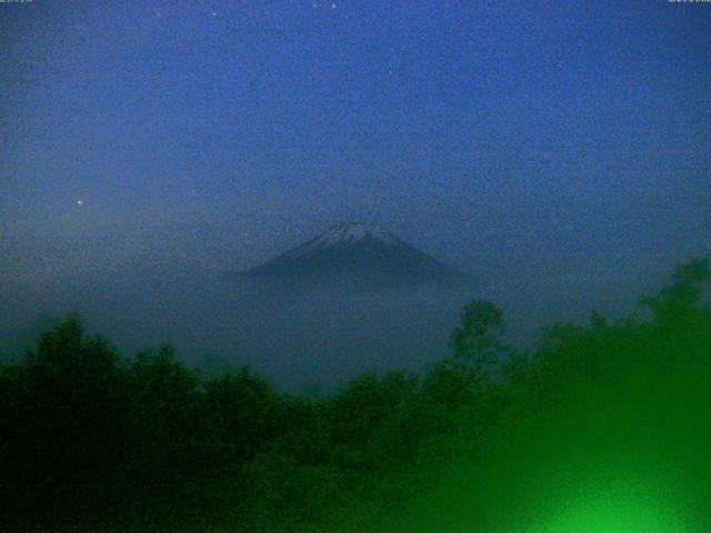 山中湖からの富士山