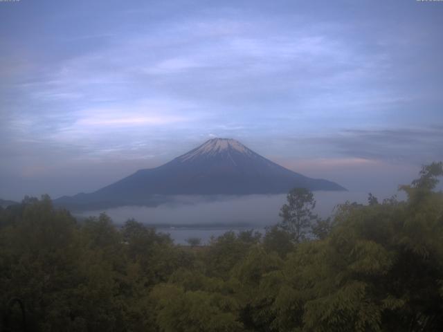 山中湖からの富士山