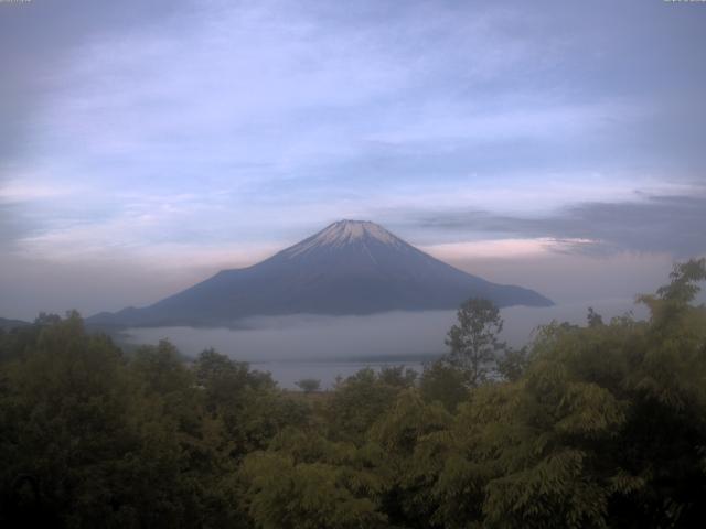 山中湖からの富士山