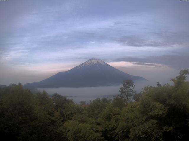 山中湖からの富士山