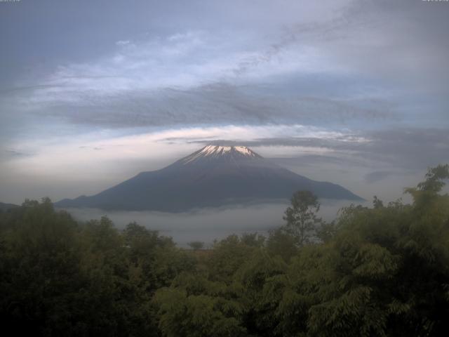 山中湖からの富士山