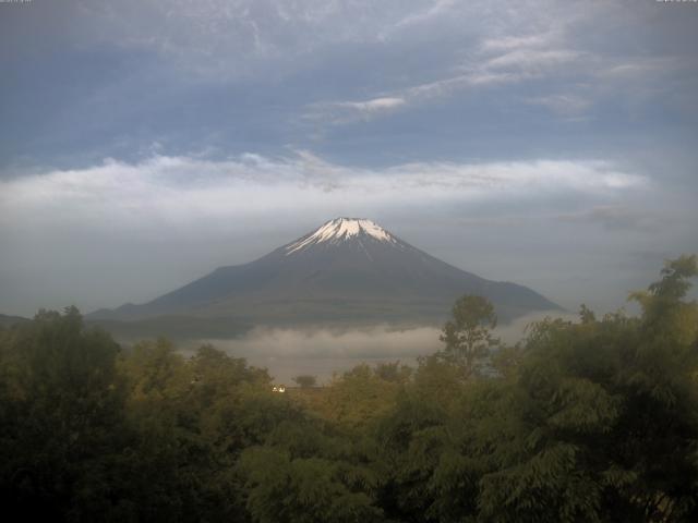 山中湖からの富士山