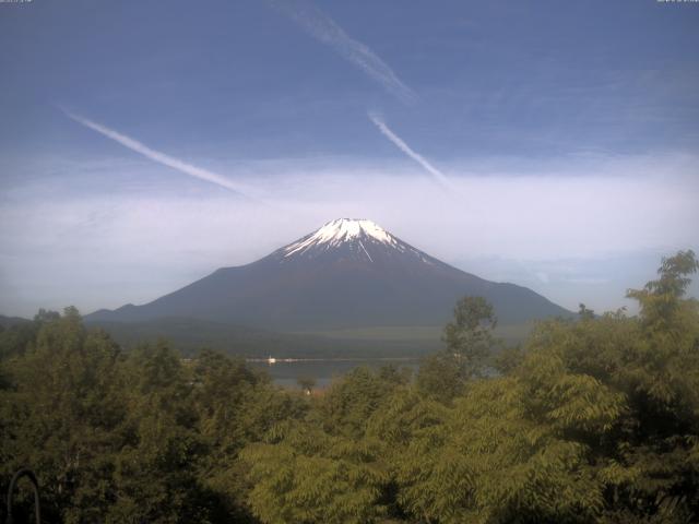山中湖からの富士山