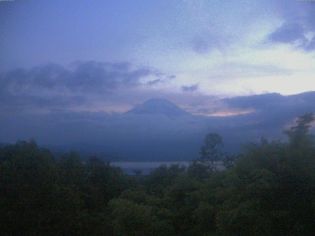 山中湖からの富士山