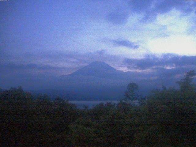 山中湖からの富士山