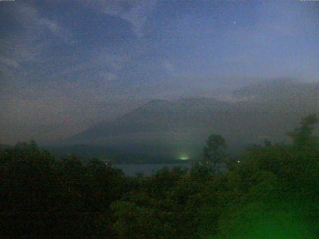 山中湖からの富士山