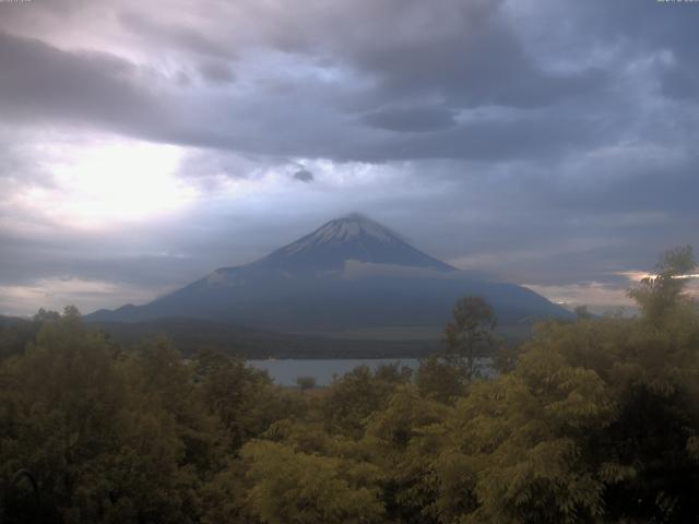 山中湖からの富士山
