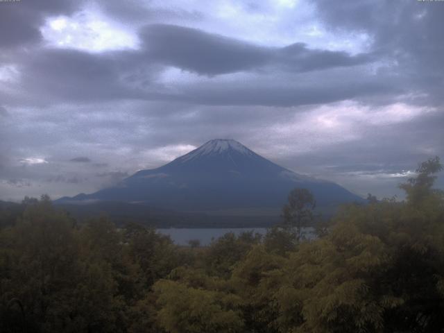 山中湖からの富士山