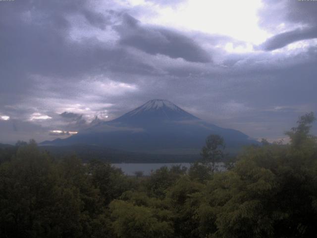 山中湖からの富士山