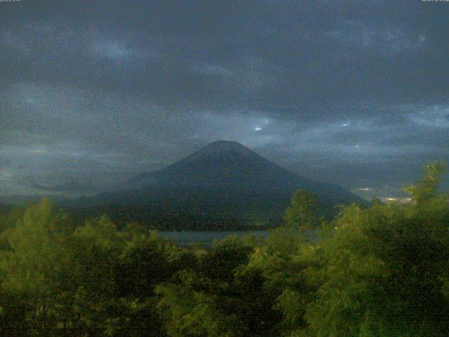 山中湖からの富士山