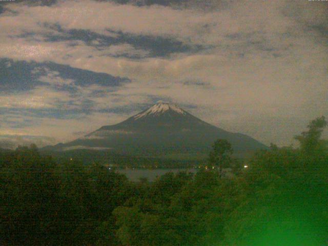 山中湖からの富士山