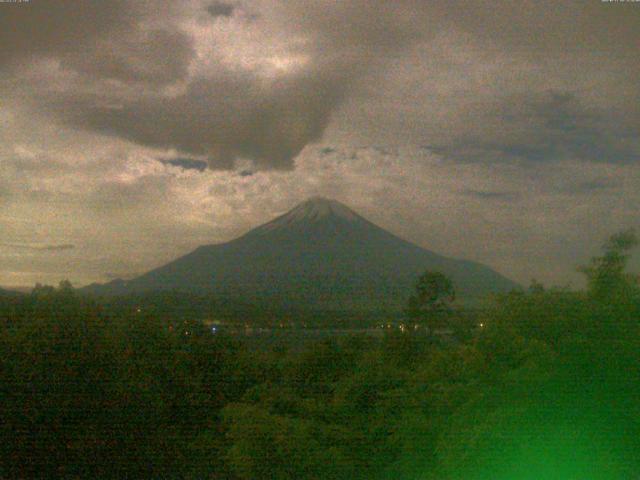 山中湖からの富士山
